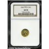 Image 1 : 1854 G$1 Type Two AU58 NGC.