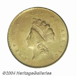 1854 G$1 Type Two MS62 PCGS.