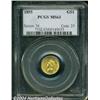 Image 3 : 1855 G$1 MS63 PCGS.