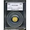 Image 3 : 1862 G$1 MS66 PCGS.