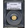 Image 1 : 1889 G$1 MS65 PCGS.