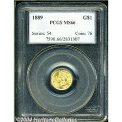 1889 G$1 MS66 PCGS.