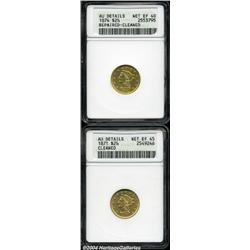 1871 $2 1/2 --Cleaned--ANACS, AU Details, Net XF45,