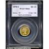 Image 1 : 1878-S $2 1/2 MS62 PCGS.