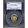 Image 1 : 1890 $2 1/2 MS63 PCGS.