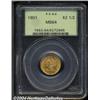 Image 1 : 1901 $2 1/2 MS64 PCGS.