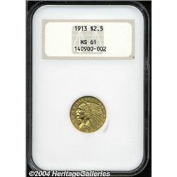 1913 $2 1/2 MS61 NGC.