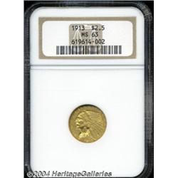 1913 $2 1/2 MS63 NGC.