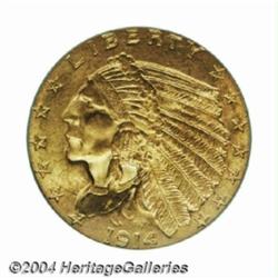 1914 $2 1/2 MS65 PCGS.