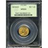 Image 3 : 1914-D $2 1/2 MS64 PCGS.