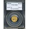 Image 3 : 1914-D $2 1/2 MS64 PCGS.