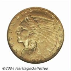 1914-D $2 1/2 MS64 NGC.