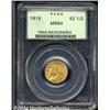 Image 1 : 1915 $2 1/2 MS64 PCGS.