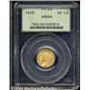 Image 1 : 1928 $2 1/2 MS64 PCGS.