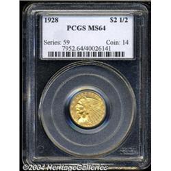 1928 $2 1/2 MS64 PCGS.