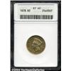 Image 1 : 1878 $3 XF40 ANACS.