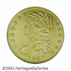 1807 $5 Bust Left MS61 NGC.