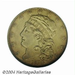 1834 $5 Capped Head, Plain 4 VF30 PCGS.