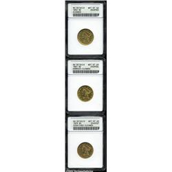 1852 $5 --Cleaned--ANACS, AU Details, Net XF40,