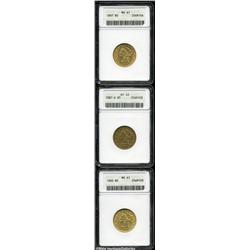 1887-S $5 EF40 ANACS,