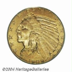 1909-D $5 MS64 PCGS.