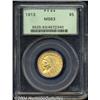Image 1 : 1913 $5 MS63 PCGS.