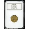 Image 1 : 1915 $5 MS62 NGC.