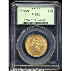 1888-S $10 MS62 PCGS.