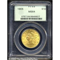 1905 $10 MS64 PCGS.