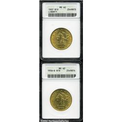 1906-D $10 MS62 ANACS,