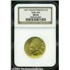 Image 3 : 1907 $10 Wire Rim MS66 NGC.