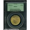Image 1 : 1910-D $10 MS63 PCGS.
