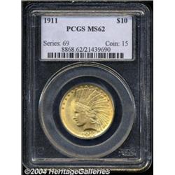 1911 $10 MS62 PCGS.