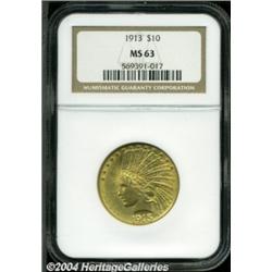 1913 $10 MS63 NGC.
