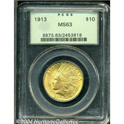 1913 $10 MS63 PCGS.