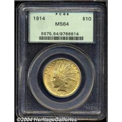 1914 $10 MS64 PCGS.
