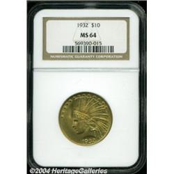 1932 $10 MS64 NGC.