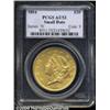 Image 1 : 1854 $20 Small Date AU53 PCGS.
