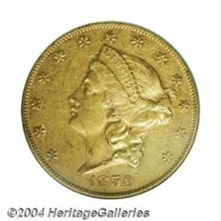 1859-O $20 AU53 PCGS.