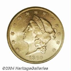 1860 $20 MS61 NGC.