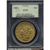 Image 1 : 1864 $20 XF45 PCGS.