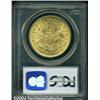Image 4 : 1873 $20 Open 3 MS62 PCGS.