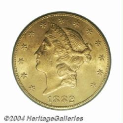 1882-CC $20 MS61 PCGS.