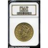 Image 1 : 1882-S $20 MS61 NGC.