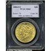 Image 3 : 1884-CC $20 MS61 PCGS.