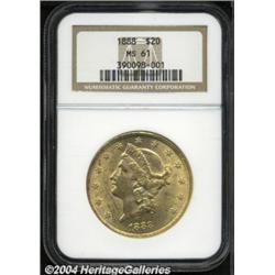 1888 $20 MS61 NGC.