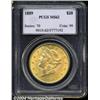 Image 1 : 1889 $20 MS62 PCGS.