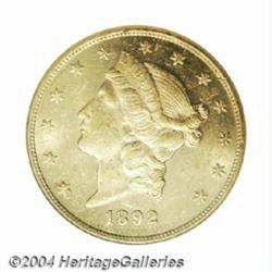 1892-CC $20 MS61 NGC.