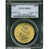 Image 1 : 1897 $20 MS63 PCGS.