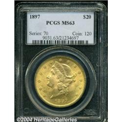 1897 $20 MS63 PCGS.